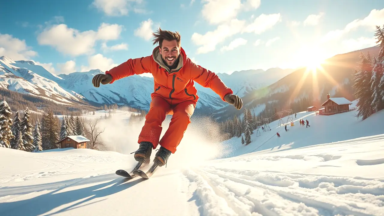 Un fotógrafo captura la aventura en Andorra