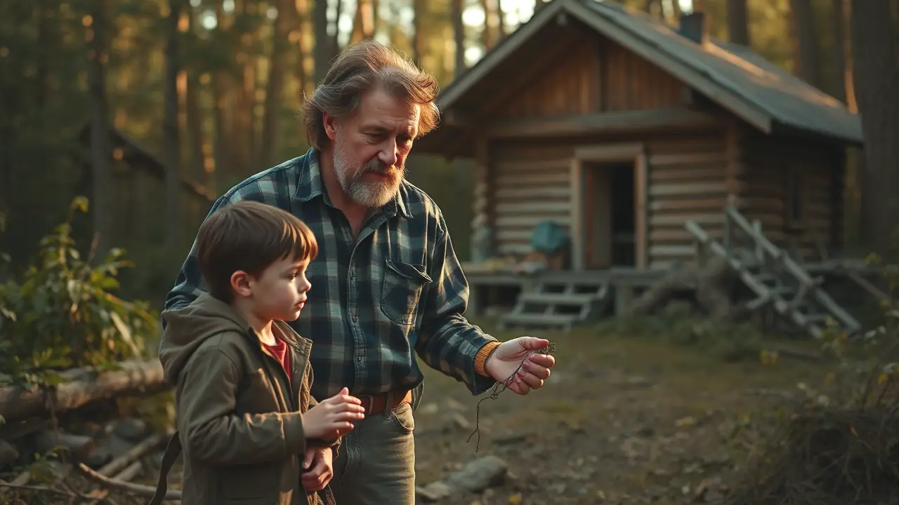 Atrayente para Jabali Casero: ¡Guía Fácil y Económica! 4 Un hombre español ayuda a un niño