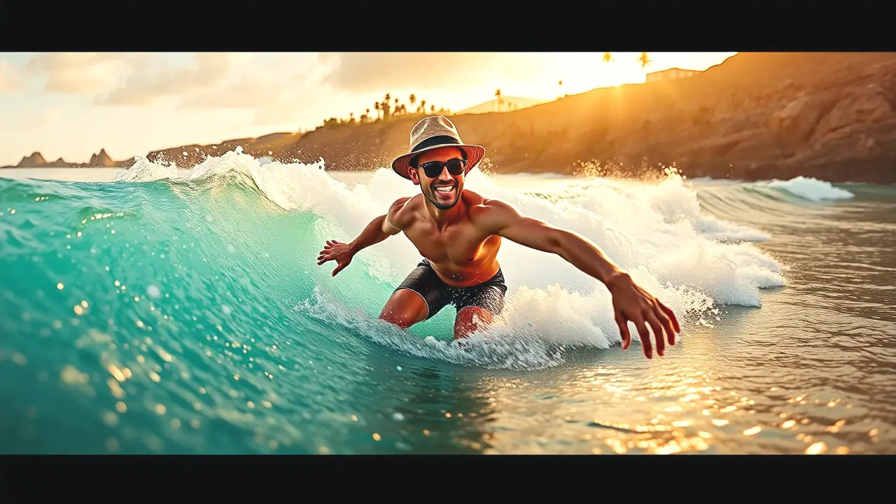Aventura en Canarias: 10 Deportes Imperdibles para Explorar 3 Un fotógrafo captura la libertad en el surf