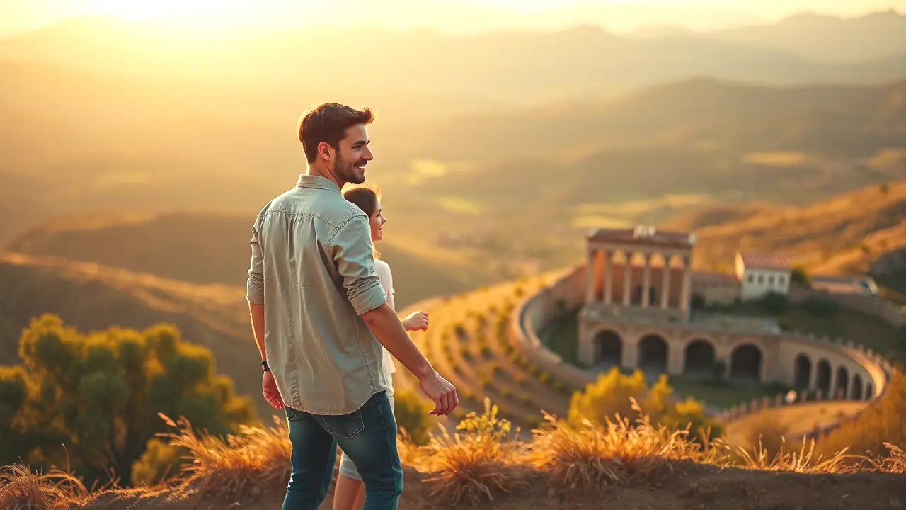 Un romance cinematográfico en paisajes serenos