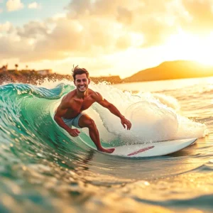 Surfeando Canarias: ola perfecta