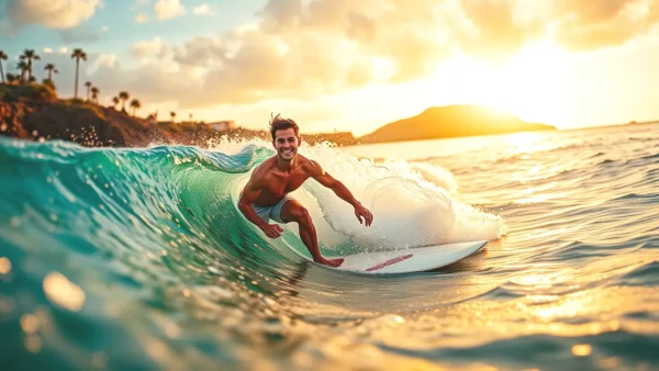 Surfeando Canarias: ola perfecta