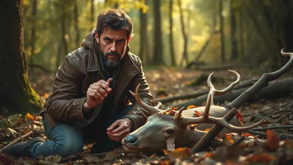 Un fotógrafo español contempla la muerte en el bosque