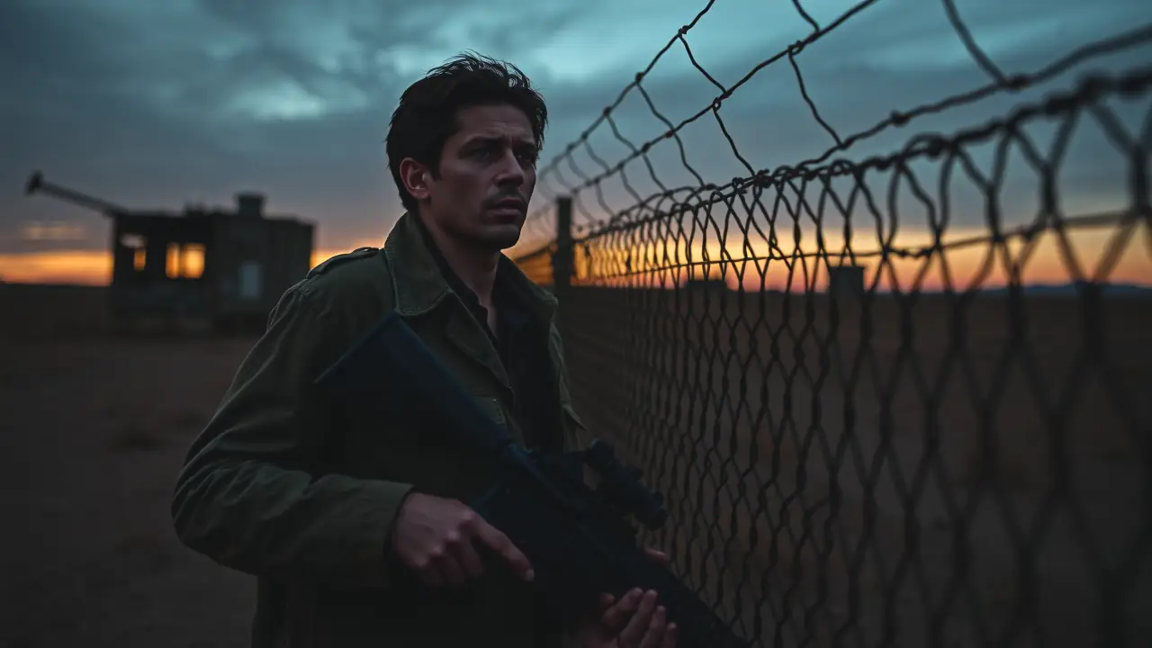 Un hombre solitario revive el trauma en el desierto