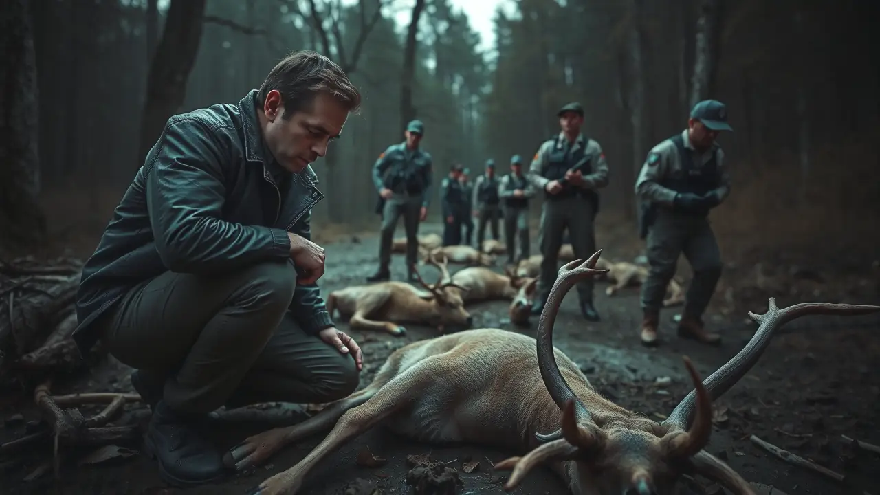 Un fotógrafo español examina muerte en bosque