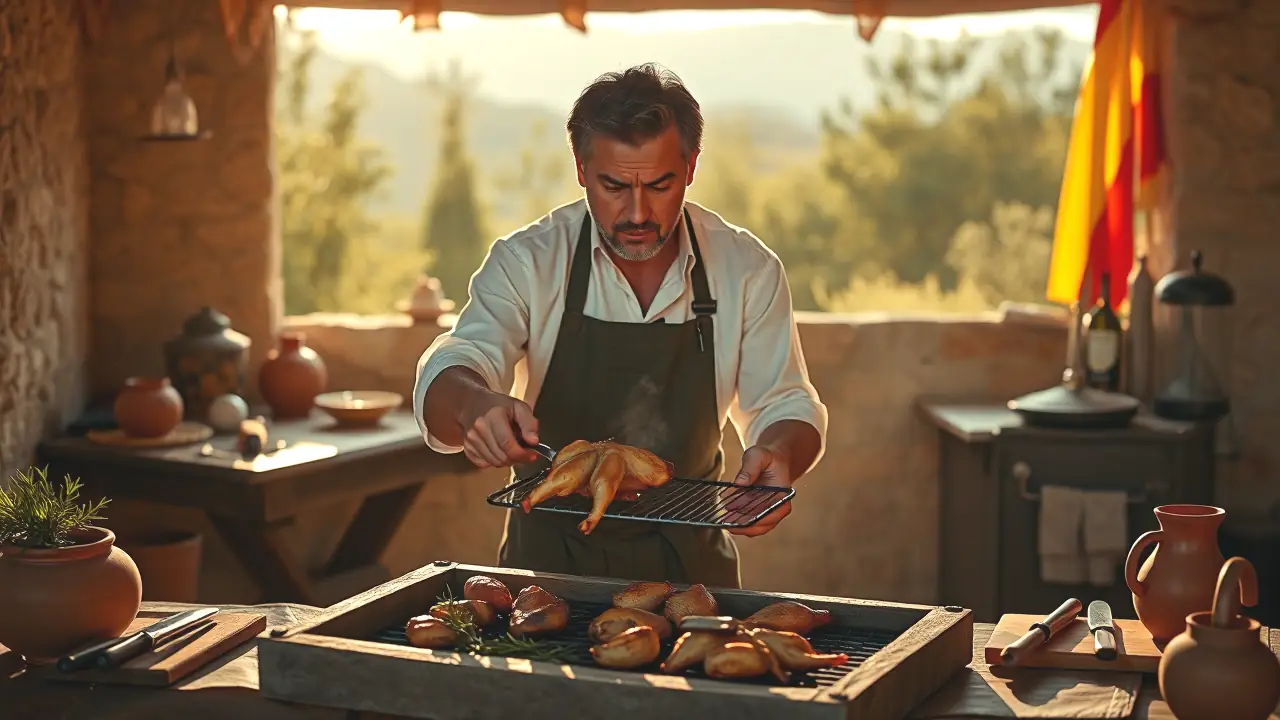Como Cocinar Corzo: 7 Ideas para Chefs Expertos 4 Un chef español captura la esencia rural