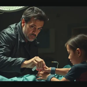 Un fotógrafo captura una escena médica urgente