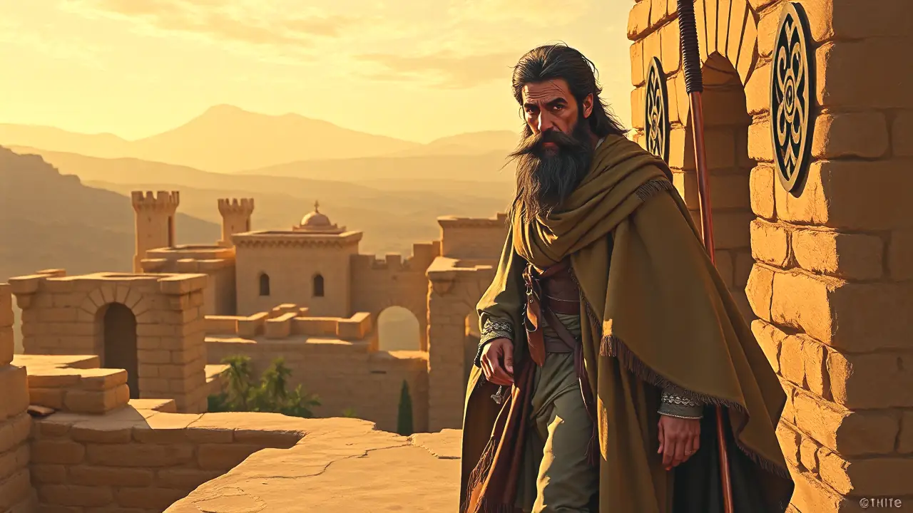 Un guerrero español renacentista transmite fuerza y misterio