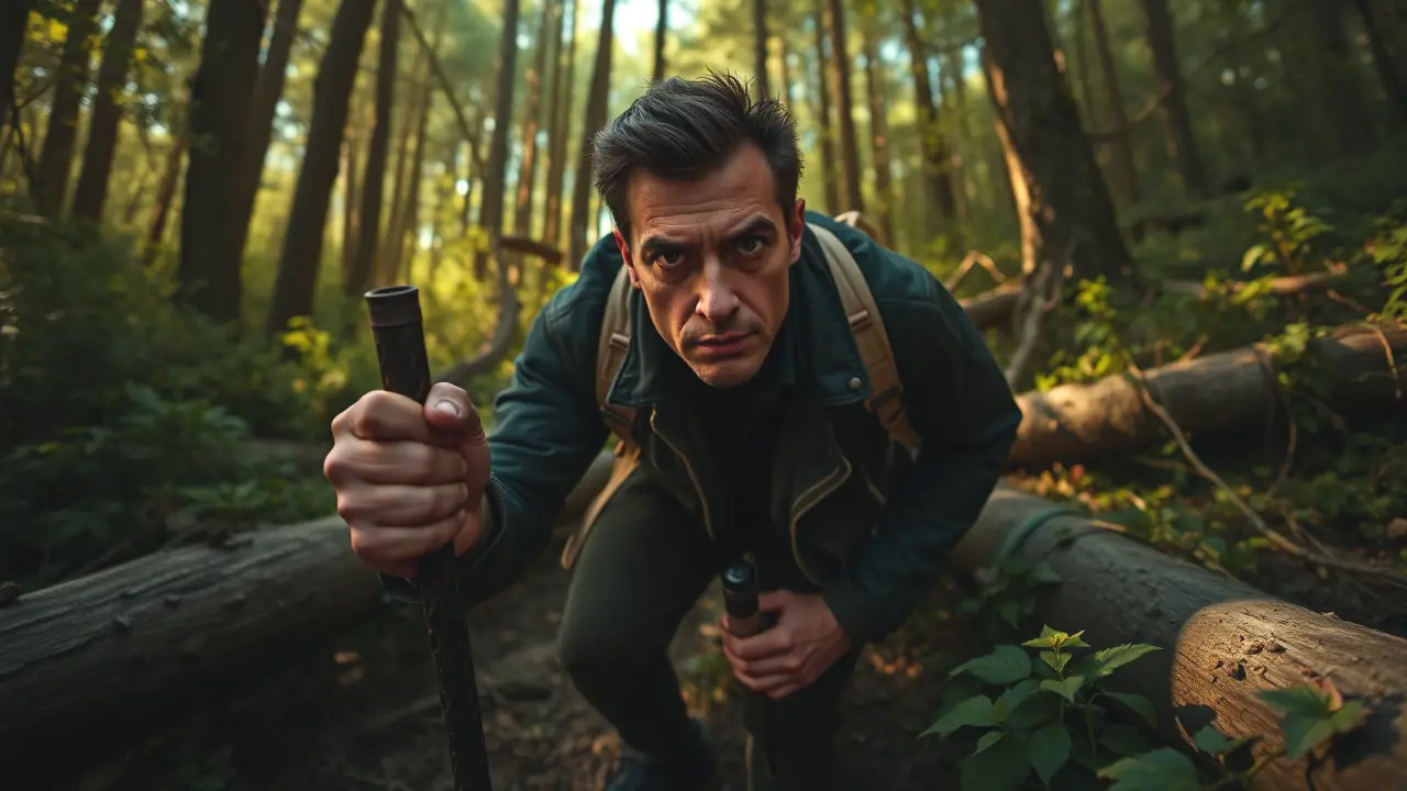 Jabali Macareno: Encuentro Peligroso y Cómo Reaccionar 3 Un fotógrafo captura la supervivencia en el bosque