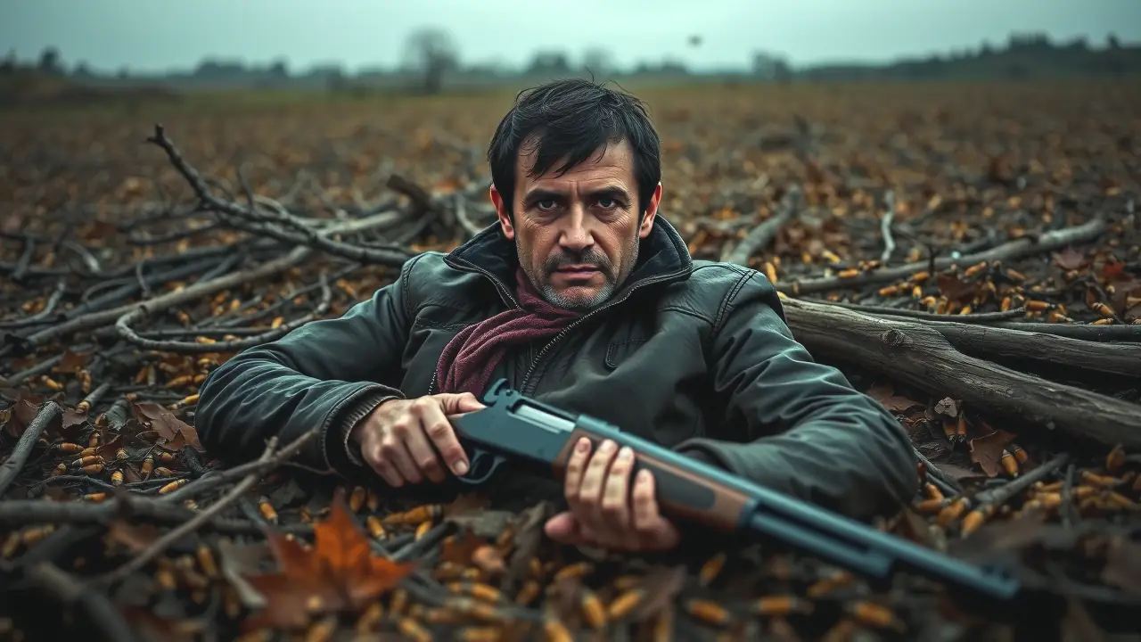 Un hombre melancólico en Galicia, devastado