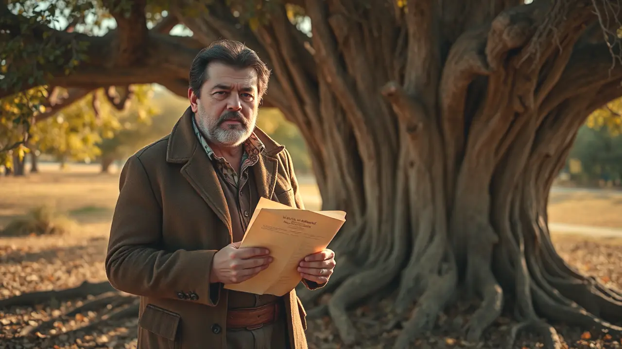 Orden de Vedas en Andalucía: Calendario Cinegético 2025/26 4 Un hombre español contempla documentos en otoño