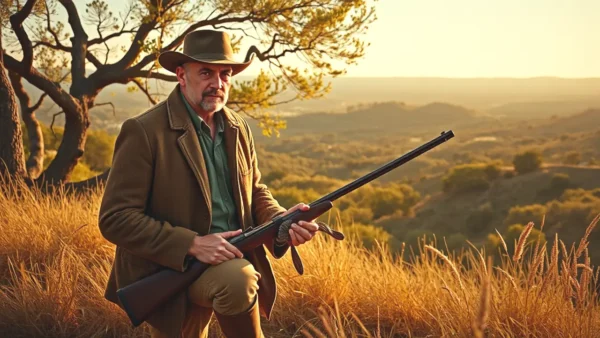 Orden de Vedas en Andalucía: Calendario Cinegético 2025/26 1 Un hombre español serio caza en Andalucía