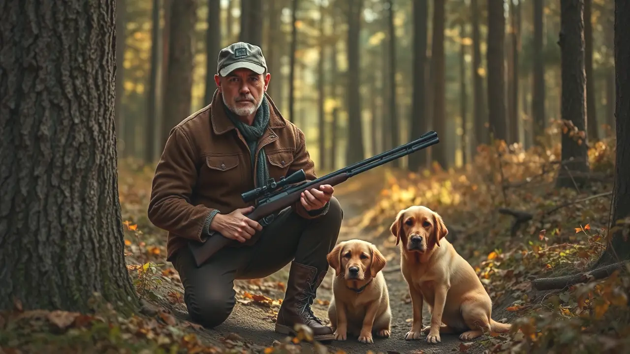 Un cazador español captura la tradición en el bosque