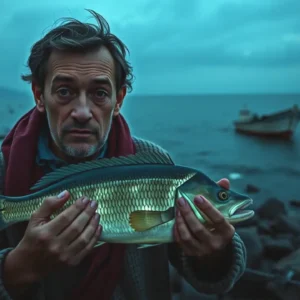 Un pescador español captura un pez surrealista