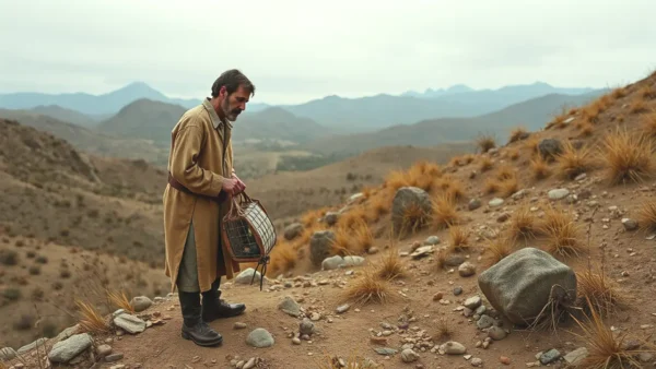 Un pastor solitario transmite tristeza en la España rural