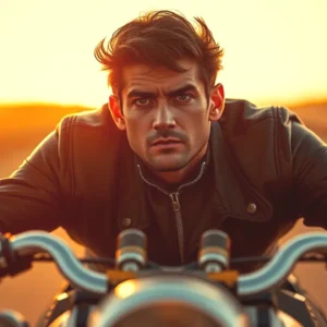 Puenting que es: Adrenalina Pura y Emoción Extrema 15 Un hombre español intenso en moto