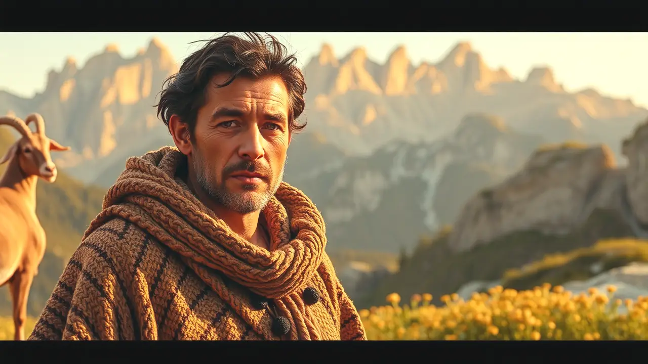 Rebeco Pirenaico: Fauna Emblemática de las Montañas Españolas 6 Un hombre español contempla la montaña con calma