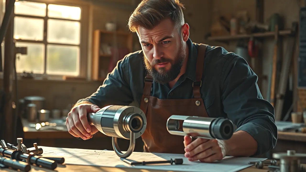 Un artesano español crea precisión en materiales